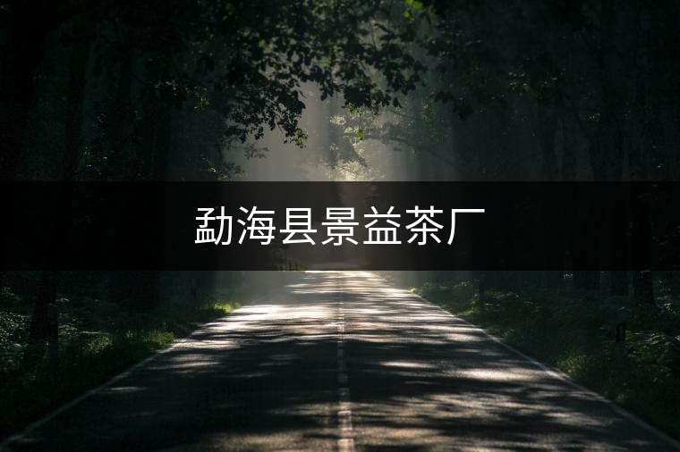 勐??h景益茶廠 勐海縣景益茶廠