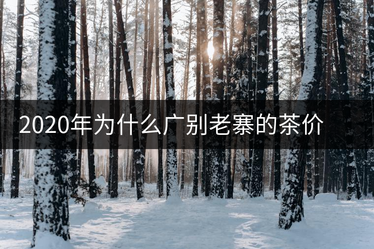 2020年為什么廣別老寨的茶價格這么貴名氣卻不是很大？-易武中聘號