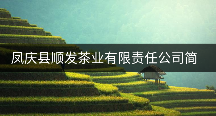 鳳慶縣順發(fā)茶業(yè)有限責(zé)任公司簡介 鳳慶縣順發(fā)茶業(yè)有限責(zé)任公司簡介