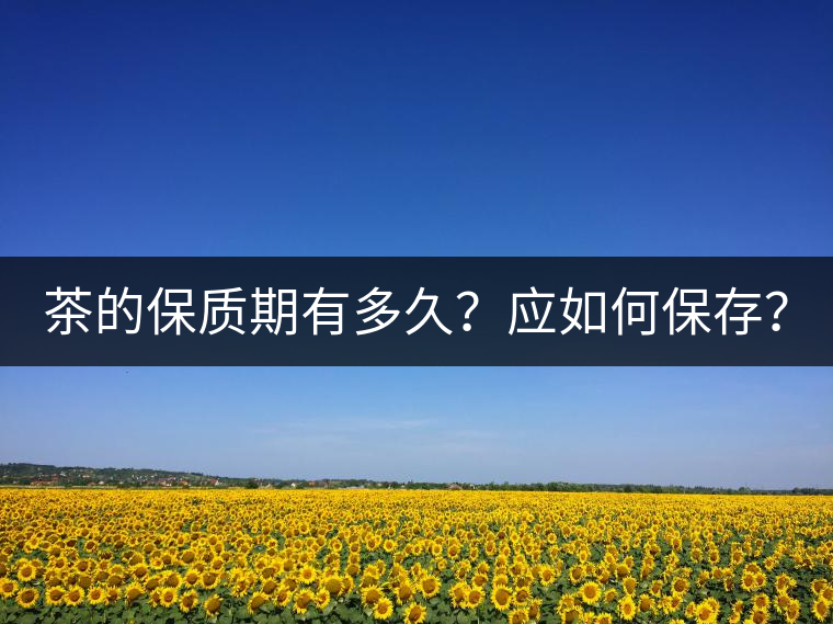 茶的保質(zhì)期有多久？應(yīng)如何保存？