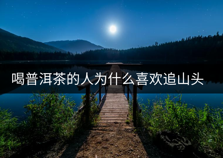 喝普洱茶的人為什么喜歡追山頭?無(wú)非就是這幾個(gè)原因 喝普洱茶的人為什么喜歡追山頭?無(wú)非就是這幾個(gè)原因