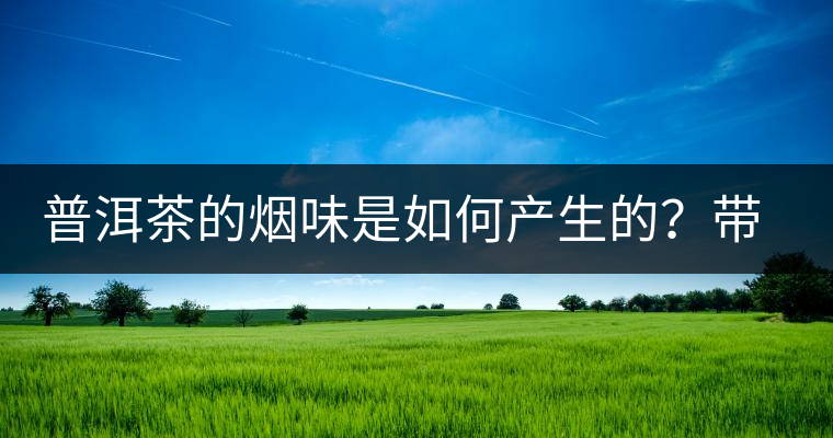 普洱茶的煙味是如何產(chǎn)生的？帶煙味的普洱茶是好還是壞？