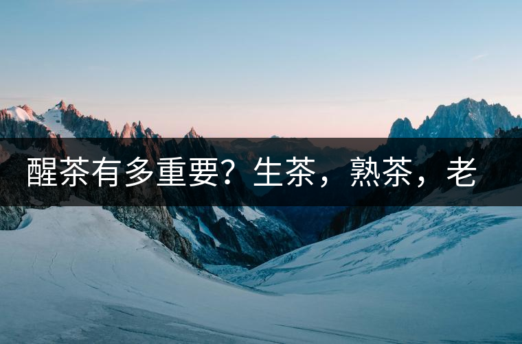 醒茶有多重要？生茶，熟茶，老茶，不同年份的普洱茶怎么醒茶？