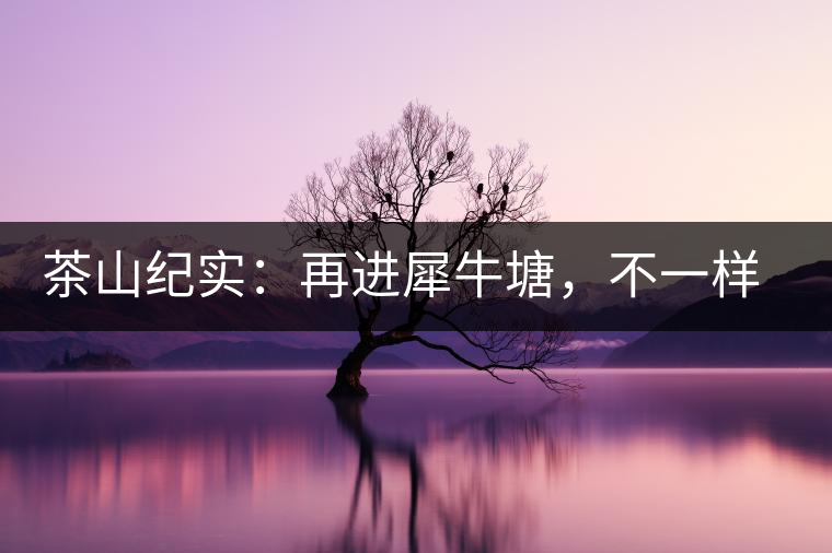 茶山紀(jì)實(shí)：再進(jìn)犀牛塘，不一樣的感覺；菁瑤可以預(yù)見的豐收年