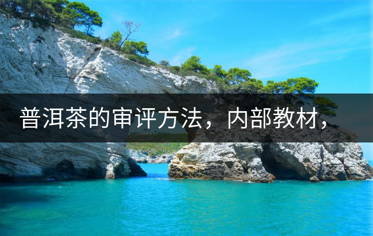 普洱茶的審評方法，內(nèi)部教材，慎重閱讀