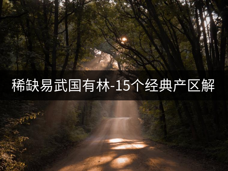 稀缺易武國(guó)有林-15個(gè)經(jīng)典產(chǎn)區(qū)解讀 稀缺易武國(guó)有林-15個(gè)經(jīng)典產(chǎn)區(qū)解讀