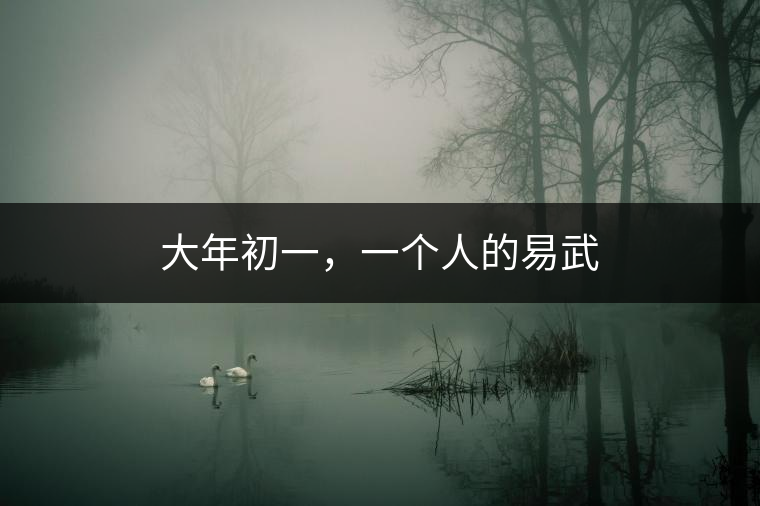 大年初一，一個(gè)人的易武